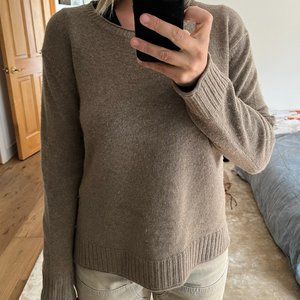 Jenni Kayne Everyday Sweater, Taupe, Small
